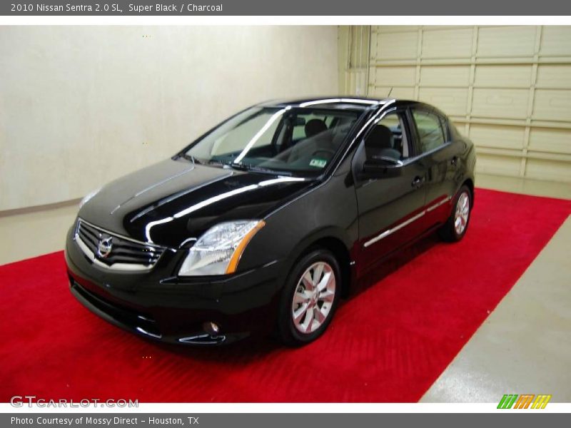 Super Black / Charcoal 2010 Nissan Sentra 2.0 SL