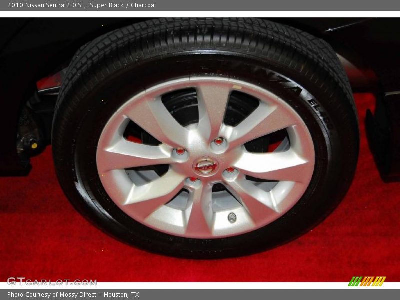 Super Black / Charcoal 2010 Nissan Sentra 2.0 SL