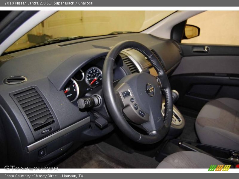 Super Black / Charcoal 2010 Nissan Sentra 2.0 SL