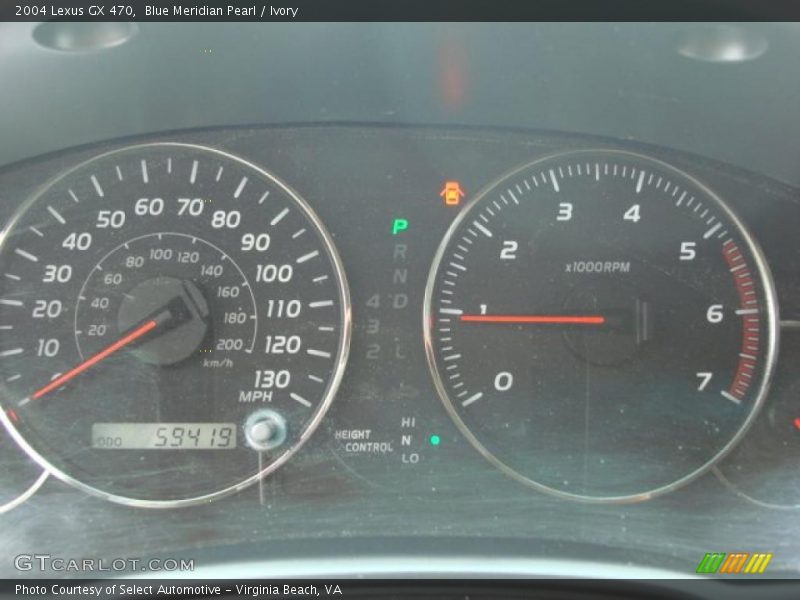 Blue Meridian Pearl / Ivory 2004 Lexus GX 470