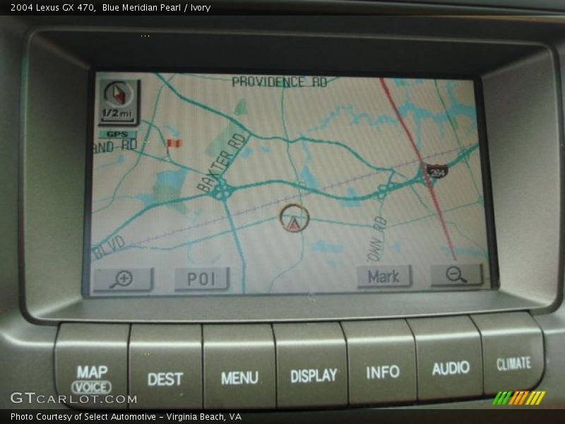 Blue Meridian Pearl / Ivory 2004 Lexus GX 470