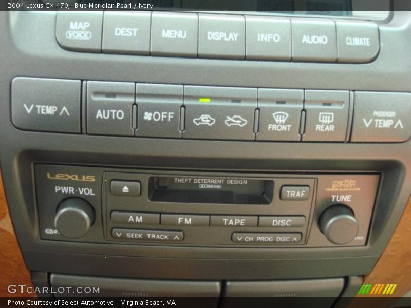 Blue Meridian Pearl / Ivory 2004 Lexus GX 470