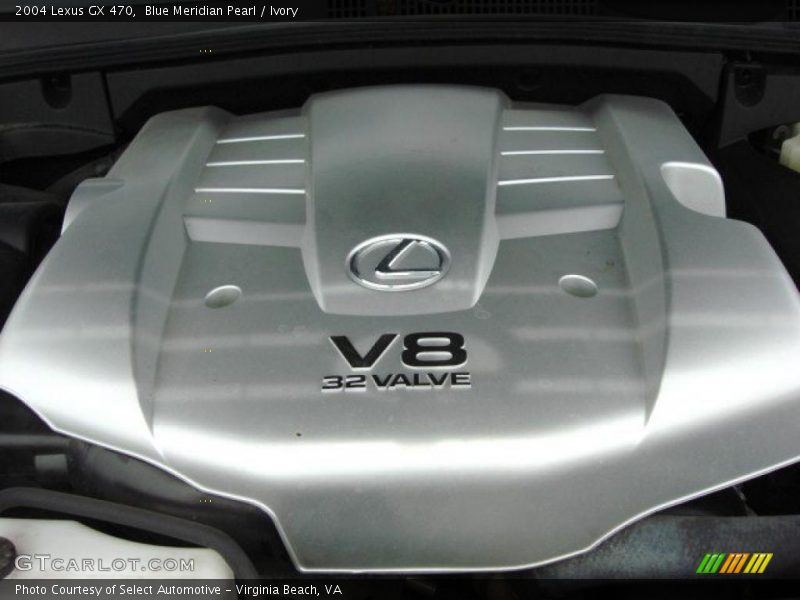 Blue Meridian Pearl / Ivory 2004 Lexus GX 470