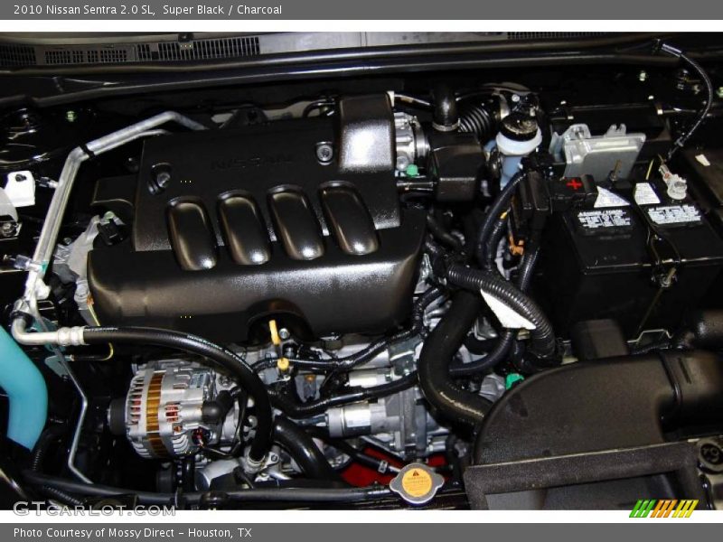 Super Black / Charcoal 2010 Nissan Sentra 2.0 SL