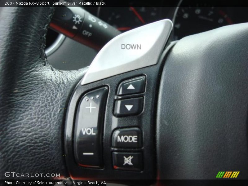 Controls of 2007 RX-8 Sport