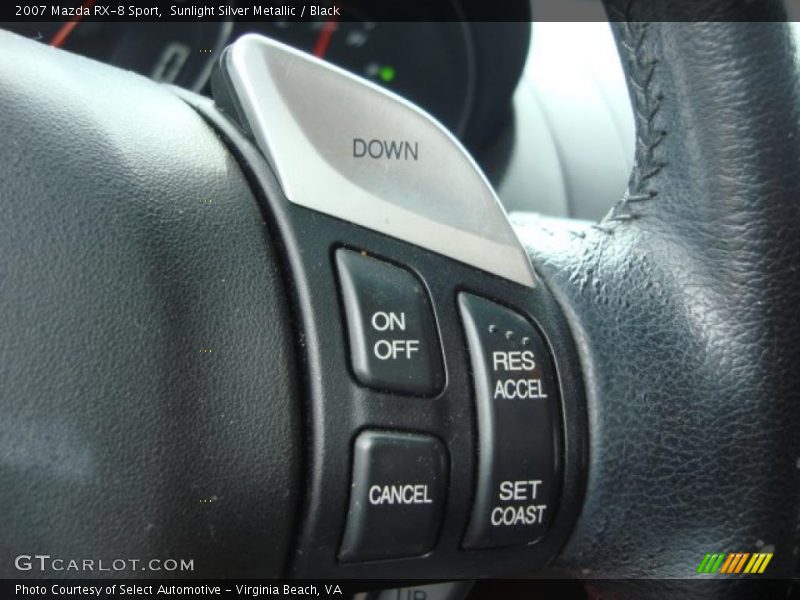 Controls of 2007 RX-8 Sport