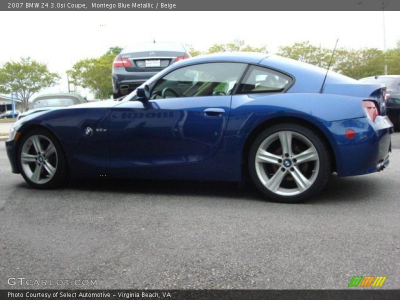  2007 Z4 3.0si Coupe Montego Blue Metallic