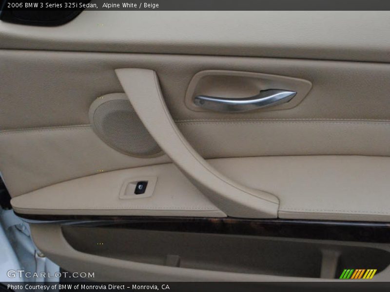Alpine White / Beige 2006 BMW 3 Series 325i Sedan