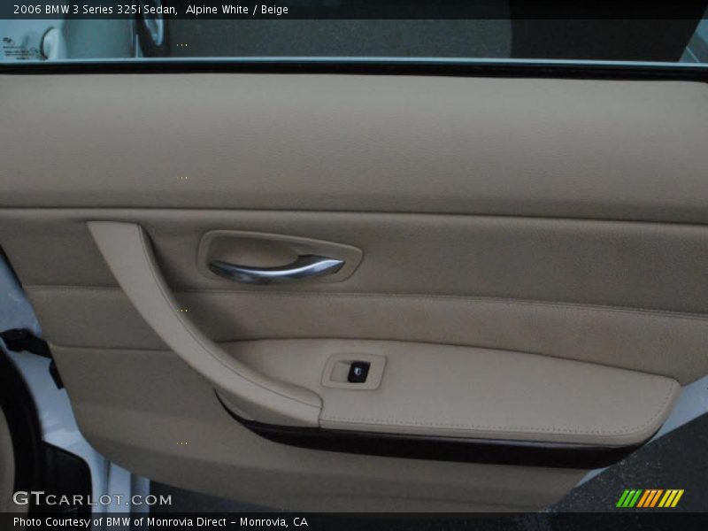 Alpine White / Beige 2006 BMW 3 Series 325i Sedan