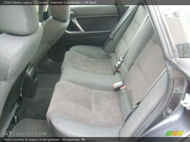 Diamond Gray Metallic / Off Black 2009 Subaru Legacy 2.5i Sedan