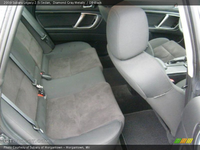 Diamond Gray Metallic / Off Black 2009 Subaru Legacy 2.5i Sedan