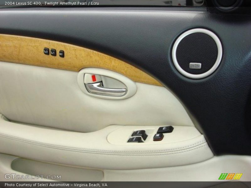 Twilight Amethyst Pearl / Ecru 2004 Lexus SC 430