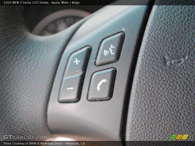 Alpine White / Beige 2006 BMW 3 Series 325i Sedan
