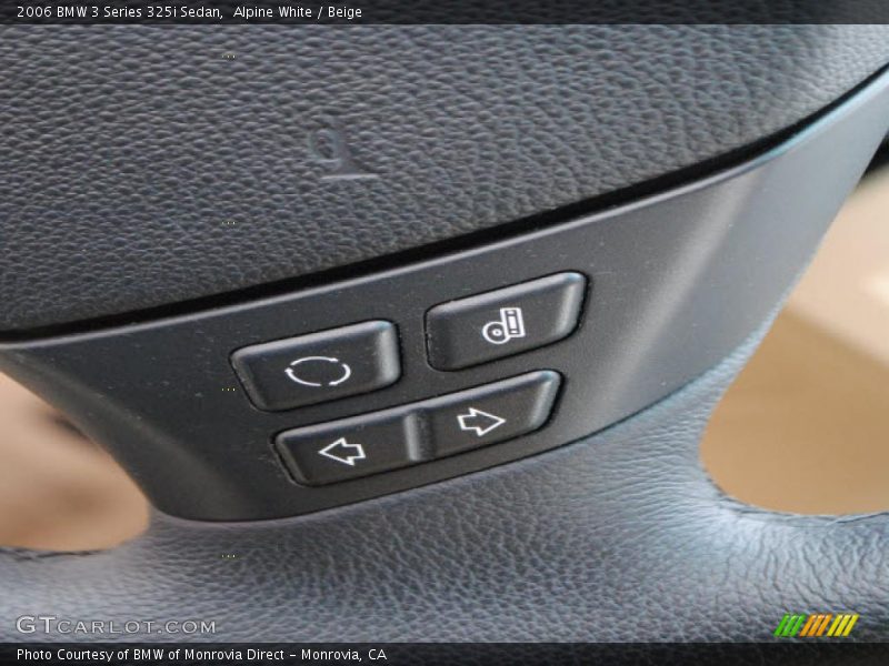 Alpine White / Beige 2006 BMW 3 Series 325i Sedan