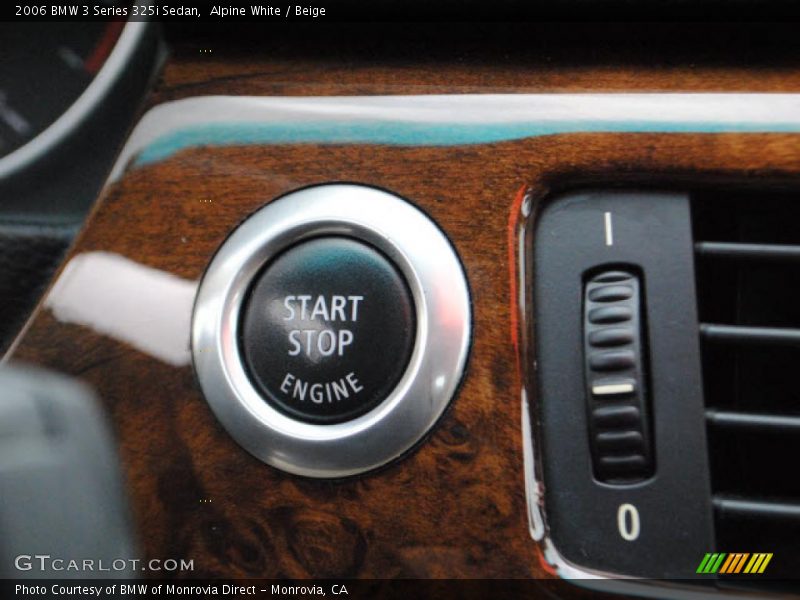 Alpine White / Beige 2006 BMW 3 Series 325i Sedan