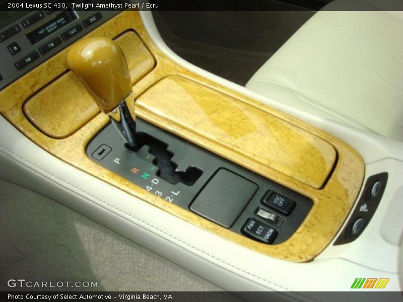 Twilight Amethyst Pearl / Ecru 2004 Lexus SC 430