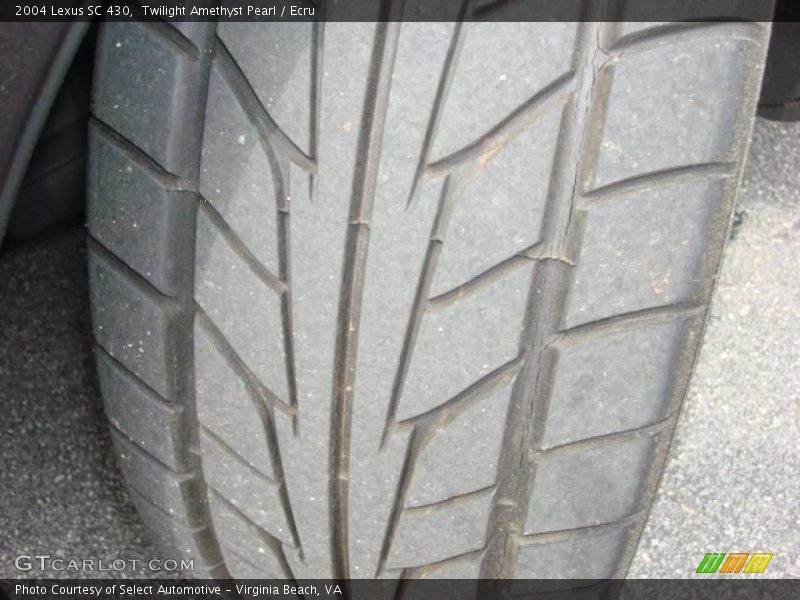 Twilight Amethyst Pearl / Ecru 2004 Lexus SC 430