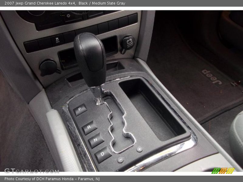 Black / Medium Slate Gray 2007 Jeep Grand Cherokee Laredo 4x4