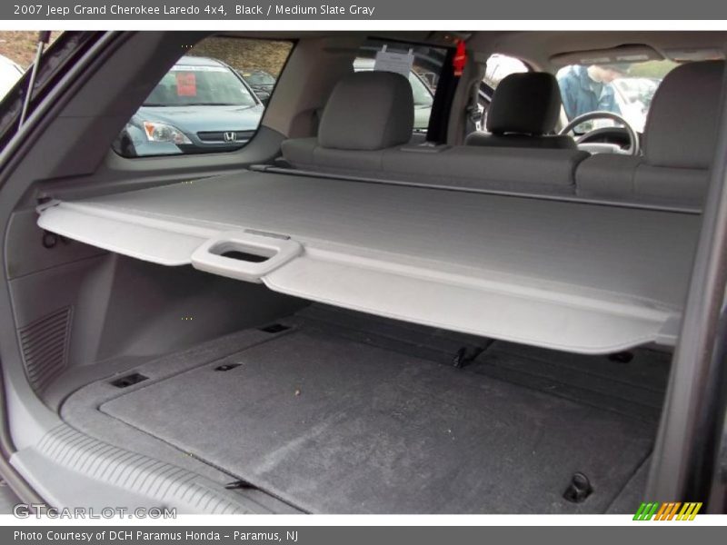 Black / Medium Slate Gray 2007 Jeep Grand Cherokee Laredo 4x4