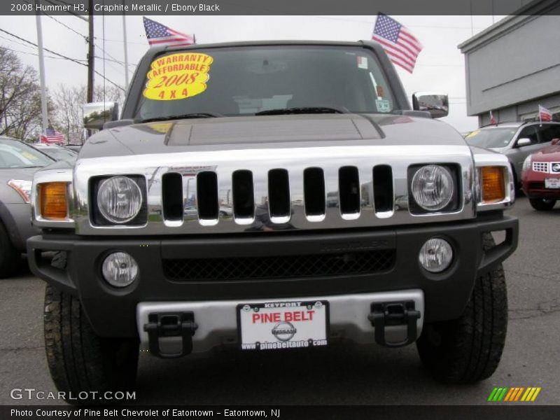 Graphite Metallic / Ebony Black 2008 Hummer H3