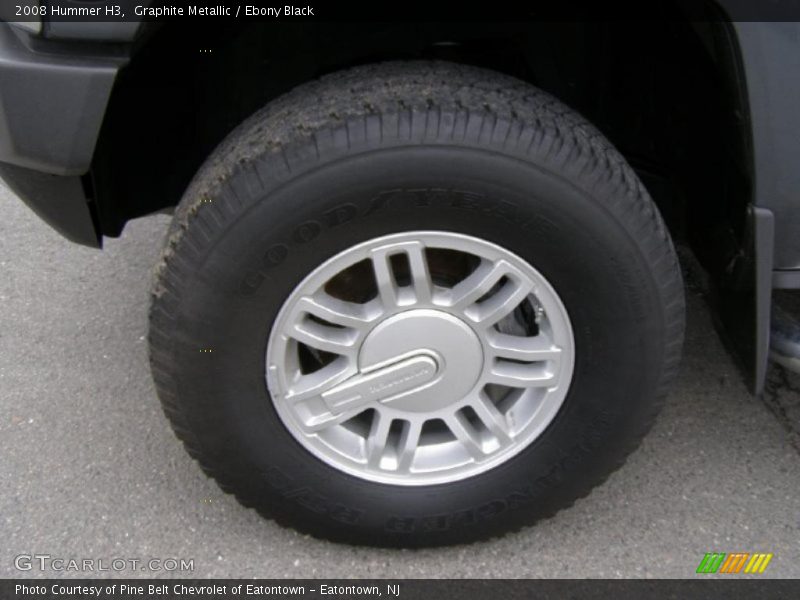 Graphite Metallic / Ebony Black 2008 Hummer H3