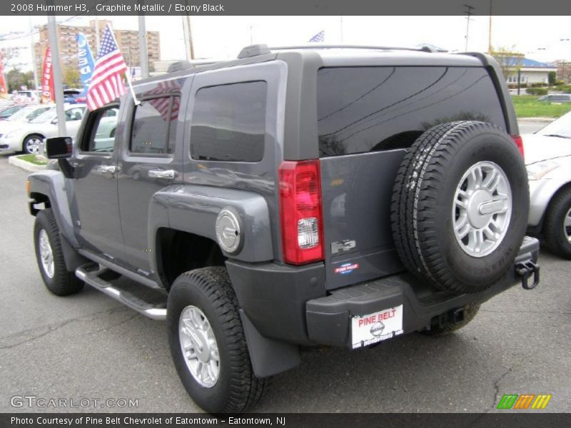 Graphite Metallic / Ebony Black 2008 Hummer H3