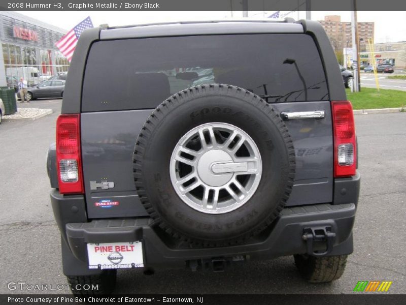 Graphite Metallic / Ebony Black 2008 Hummer H3