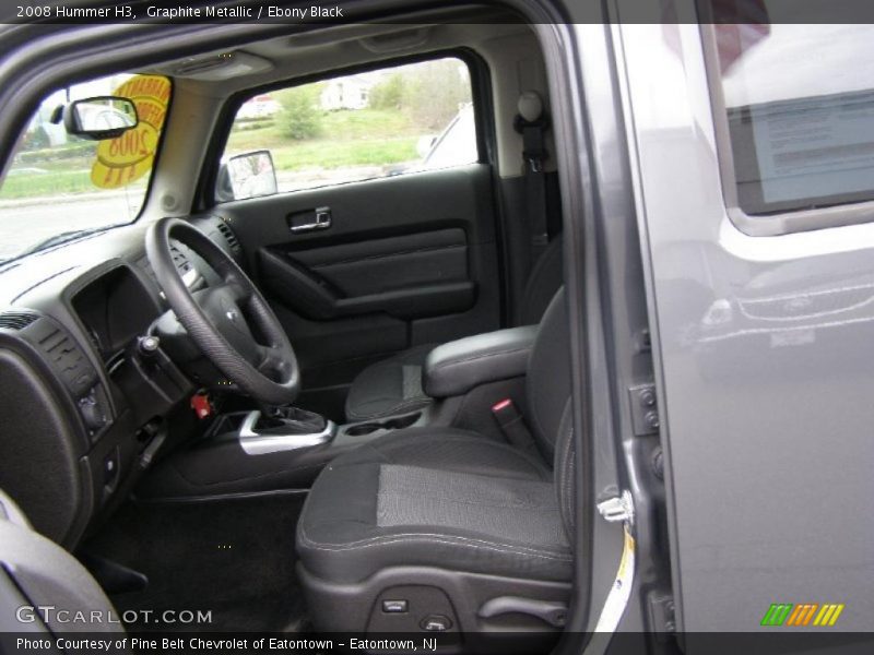 Graphite Metallic / Ebony Black 2008 Hummer H3