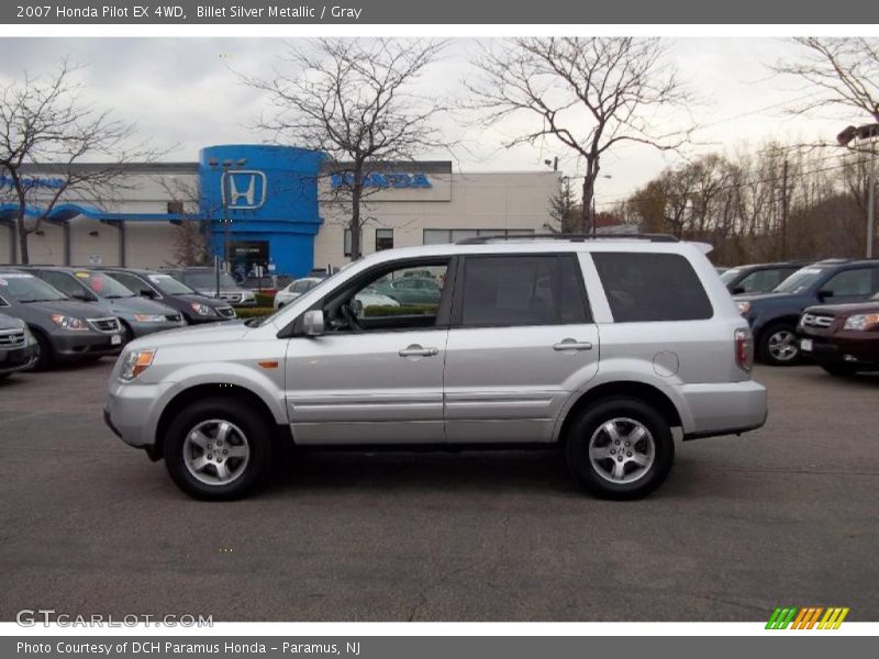 Billet Silver Metallic / Gray 2007 Honda Pilot EX 4WD