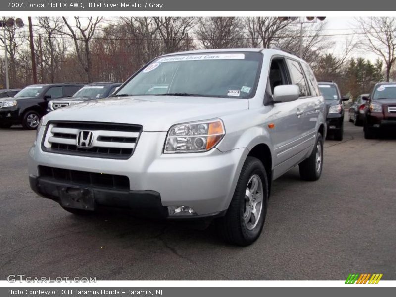 Billet Silver Metallic / Gray 2007 Honda Pilot EX 4WD