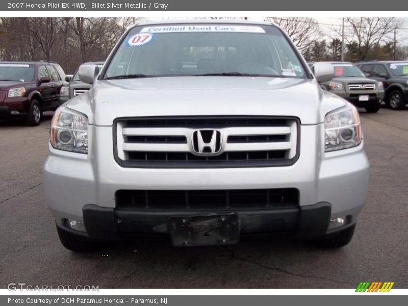 Billet Silver Metallic / Gray 2007 Honda Pilot EX 4WD