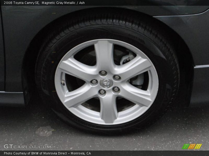 Magnetic Gray Metallic / Ash 2008 Toyota Camry SE