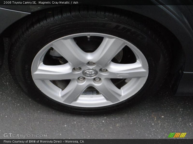 Magnetic Gray Metallic / Ash 2008 Toyota Camry SE
