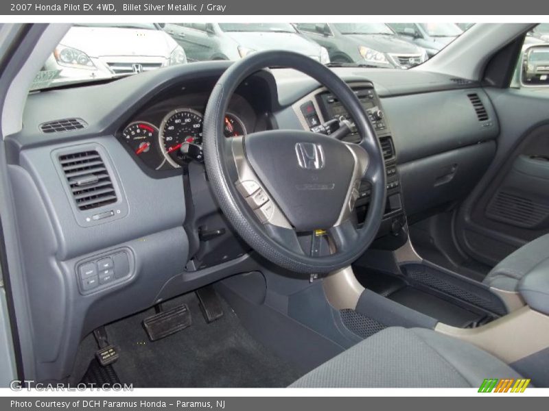 Billet Silver Metallic / Gray 2007 Honda Pilot EX 4WD