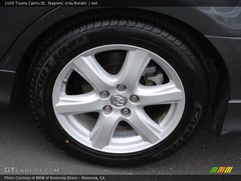 Magnetic Gray Metallic / Ash 2008 Toyota Camry SE