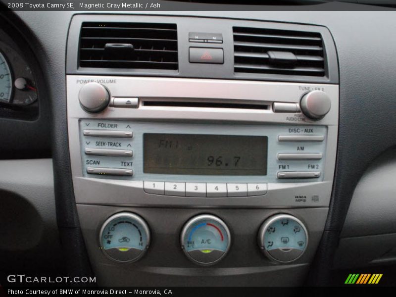 Magnetic Gray Metallic / Ash 2008 Toyota Camry SE