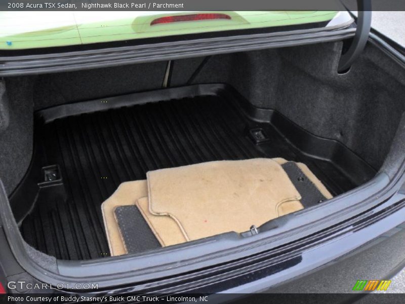 Nighthawk Black Pearl / Parchment 2008 Acura TSX Sedan