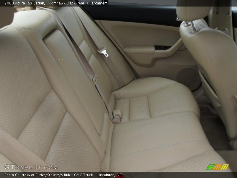Nighthawk Black Pearl / Parchment 2008 Acura TSX Sedan