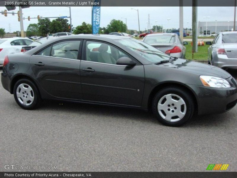 Granite Metallic / Light Taupe 2006 Pontiac G6 Sedan