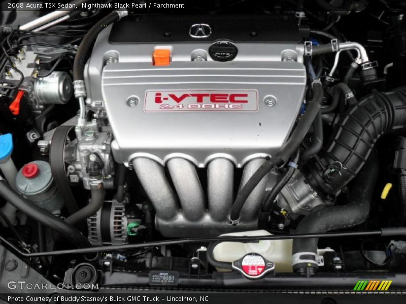 Nighthawk Black Pearl / Parchment 2008 Acura TSX Sedan
