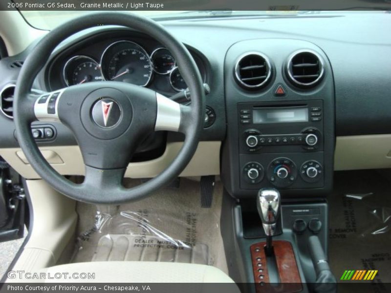 Granite Metallic / Light Taupe 2006 Pontiac G6 Sedan
