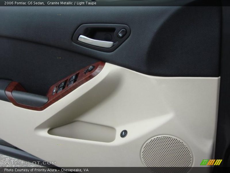 Granite Metallic / Light Taupe 2006 Pontiac G6 Sedan