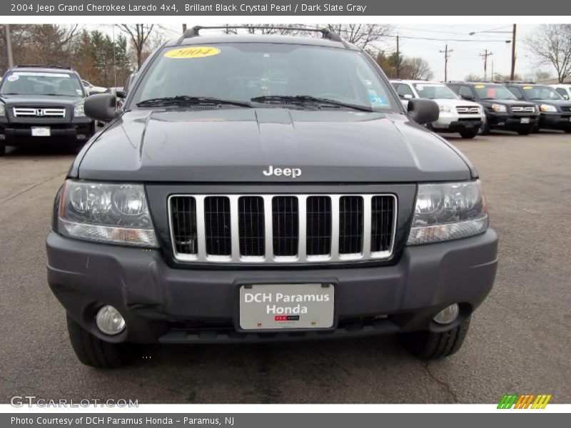 Brillant Black Crystal Pearl / Dark Slate Gray 2004 Jeep Grand Cherokee Laredo 4x4
