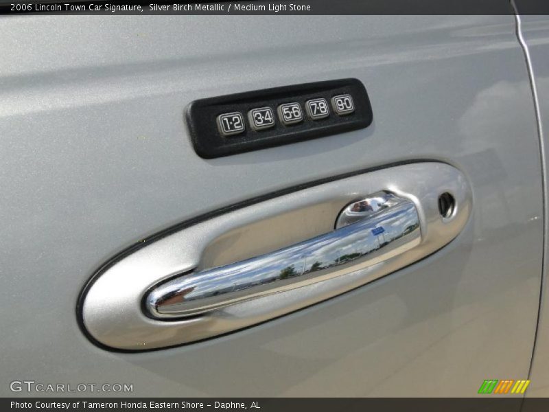 Silver Birch Metallic / Medium Light Stone 2006 Lincoln Town Car Signature