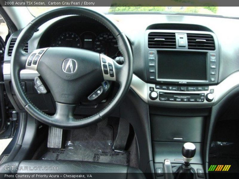 Dashboard of 2008 TSX Sedan