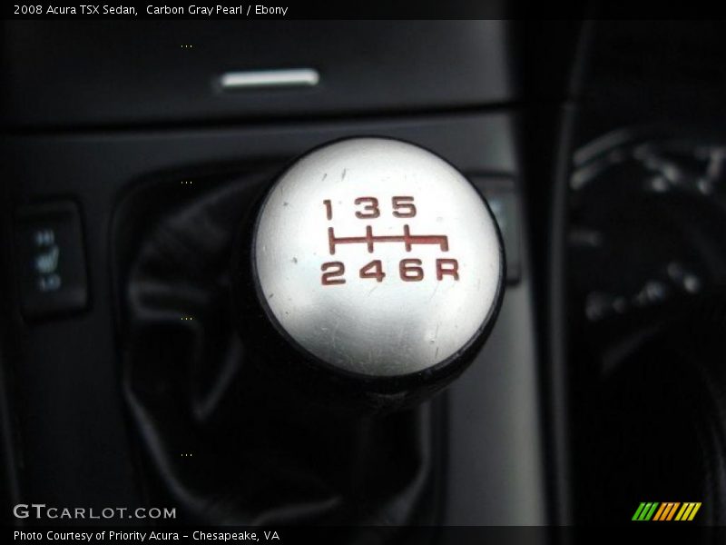  2008 TSX Sedan 6 Speed Manual Shifter