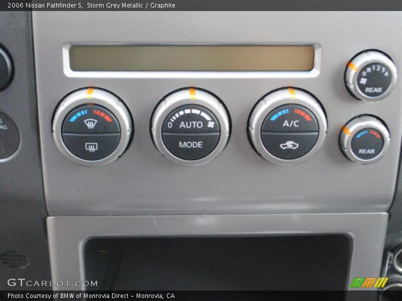 Storm Grey Metallic / Graphite 2006 Nissan Pathfinder S