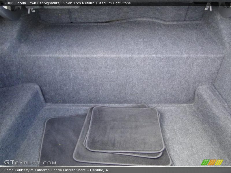 Silver Birch Metallic / Medium Light Stone 2006 Lincoln Town Car Signature