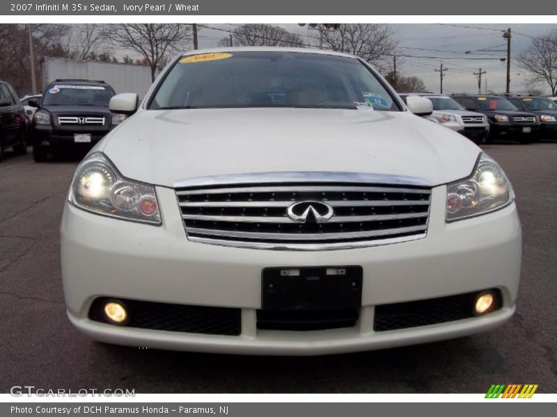 Ivory Pearl / Wheat 2007 Infiniti M 35x Sedan