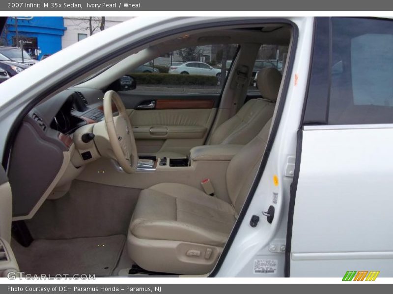 Ivory Pearl / Wheat 2007 Infiniti M 35x Sedan